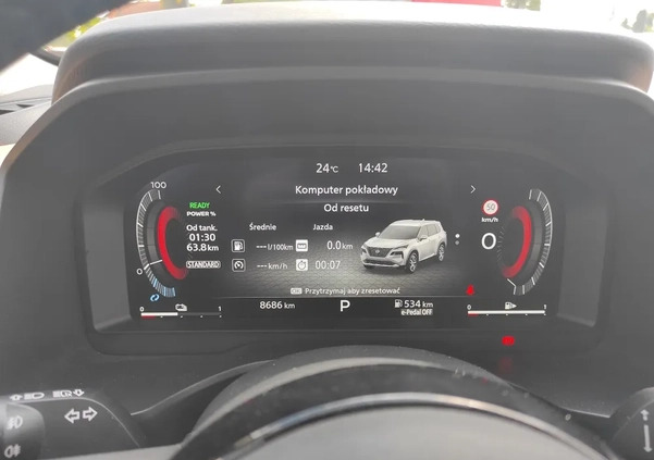 Nissan X-Trail cena 206900 przebieg: 8686, rok produkcji 2023 z Kluczbork małe 67